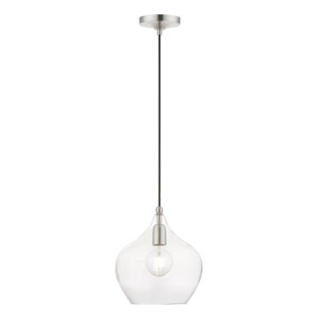 Aldrich 1-Light Pendant in Brushed Nickel