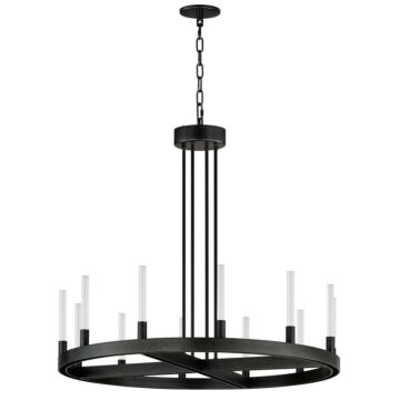 Ovation LED Chandelier in Black by Maxim
