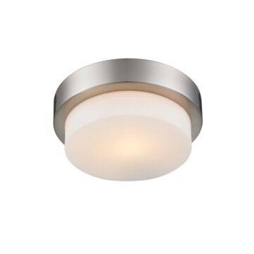 Multi Family One Light Flush Mount in Pewter by Golden