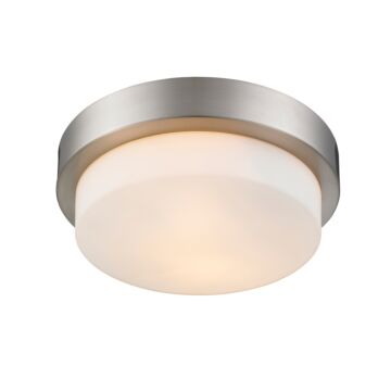 Multi Family Two Light Flush Mount in Pewter by Golden