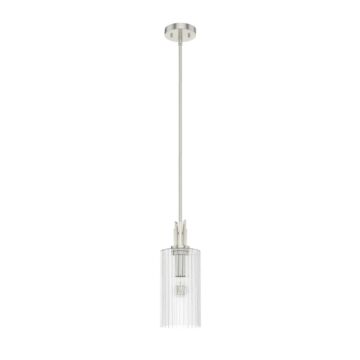 Gatz Pendant in Brushed Nickel by Hunter Fans