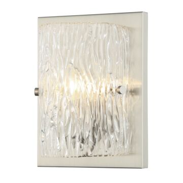 Morgan One Light Wall Sconce in Brushed Nickel by Varaluz
