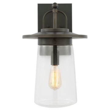 Tybee Outdoor Wall Lantern in Antique Bronze by Generation Lighting