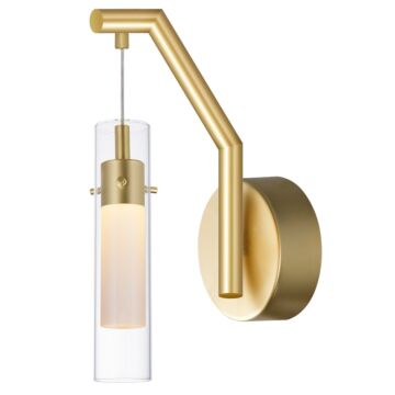 Olinda LED Wall Sconce in Satin Gold by CWI Lighting