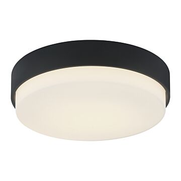 Quintz Three Light Ceiling Mount in Matte Black by Matteo Lighting