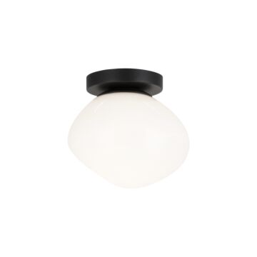 Melotte One Light Wall Sconce Ceiling Mount in Black by Matteo Lighting