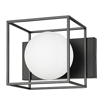 Grayson LED Ceiling Mount in Matte Black by Eglo USA