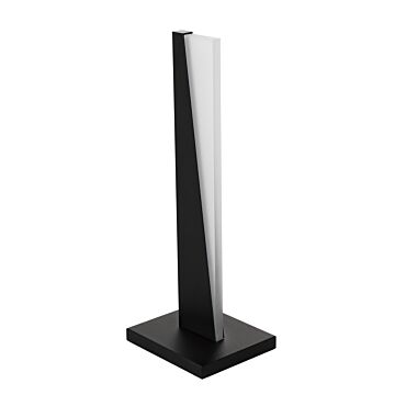 Isidro LED Table Lamp in Structured Black by Eglo USA
