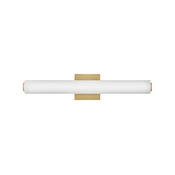 Marti LED Bathroom Vanity Light in Lacquered Brass