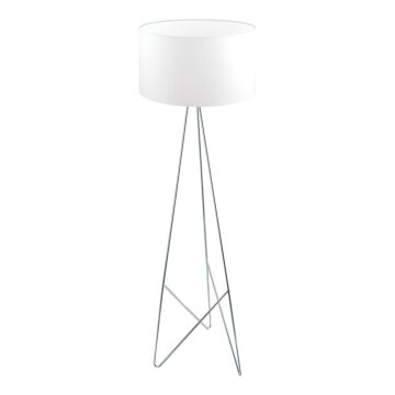 Camporale LED Floor Lamp in Chrome by Eglo USA