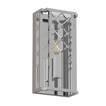 Erro One Light Wall Sconce in Polished Nickel by Visual Comfort Studio