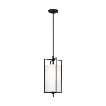 Perno One Light Pendant in Aged Iron by Visual Comfort Studio