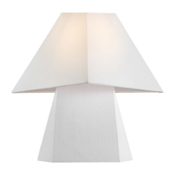 Herrero LED Table Lamp in Matte White by Visual Comfort Studio