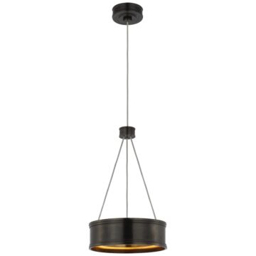 Connery LED Pendant in Bronze by Visual Comfort Signature