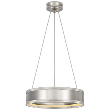 Connery LED Pendant in Polished Nickel by Visual Comfort Signature