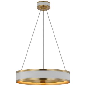 Connery LED Chandelier in Matte White by Visual Comfort Signature