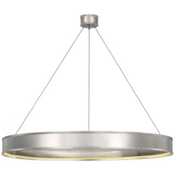 Connery LED Chandelier in Polished Nickel by Visual Comfort Signature