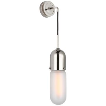 Junio LED Wall Sconce in Polished Nickel by Visual Comfort Signature