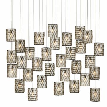Regatta 30 Light Pendant in Cupertino by Currey and Company