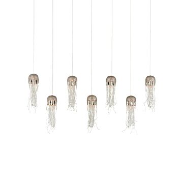 Medusa  Pendant in Nickel by Currey and Company