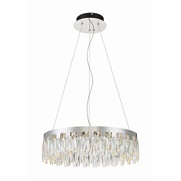 Curio LED Pendant in Chrome by George Kovacs