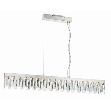 Curio LED Island Pendant in Chrome by George Kovacs