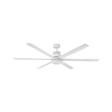 Draftsman 72" Outdoor Ceiling Fan in Matte White