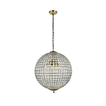Earlene 4-Light Pendant in Antique Bronze