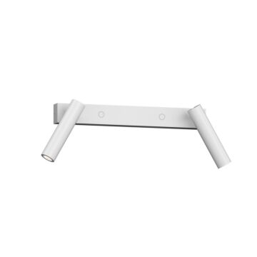 Haim Wall Lamp in Textured White by Sonneman