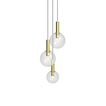 Three Light Pendant by Sonneman