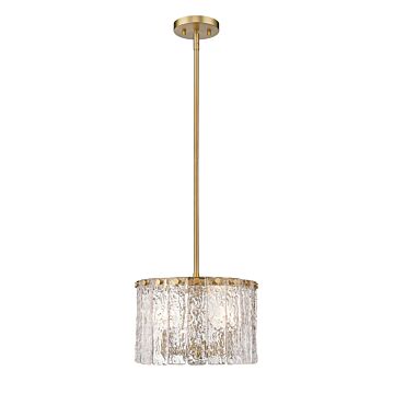 Glacier  Pendant in Modern Gold by Z-Lite