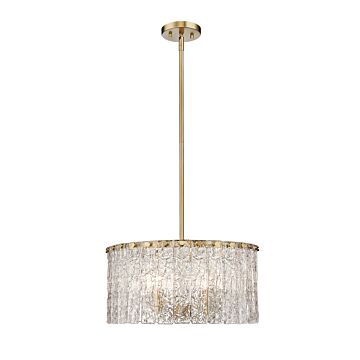 Glacier  Pendant in Modern Gold by Z-Lite