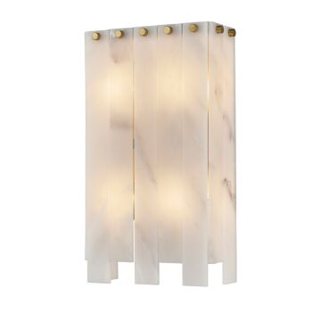 Viviana  Wall Sconce in Rubbed Brass by Z-Lite