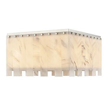 Viviana  Flush Mount in Polished Nickel by Z-Lite