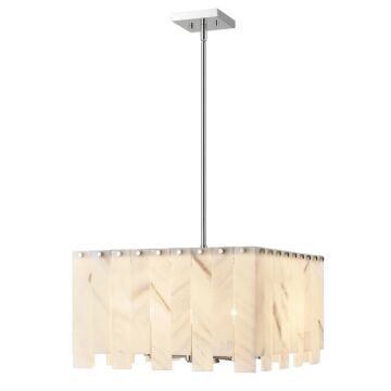 Viviana  Chandelier in Polished Nickel by Z-Lite