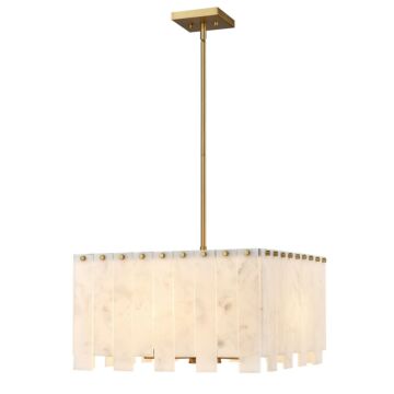Viviana  Chandelier in Rubbed Brass by Z-Lite