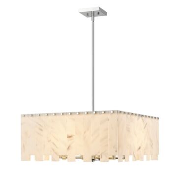 Viviana  Chandelier in Polished Nickel by Z-Lite