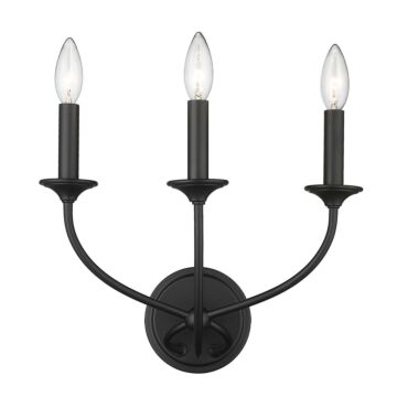 Arabella  Wall Sconce in Matte Black by Z-Lite