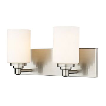 Soledad  Bathroom Vanity Light in Brushed Nickel by Z-Lite