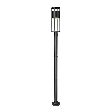 Luca LED Outdoor Post Mount in Black by Z-Lite
