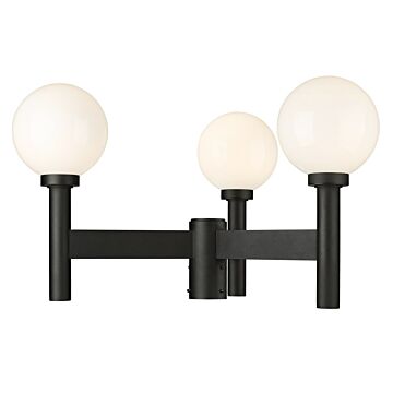 Laurent  Outdoor Post Mount in Black by Z-Lite