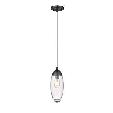 Arden  Pendant in Matte Black by Z-Lite