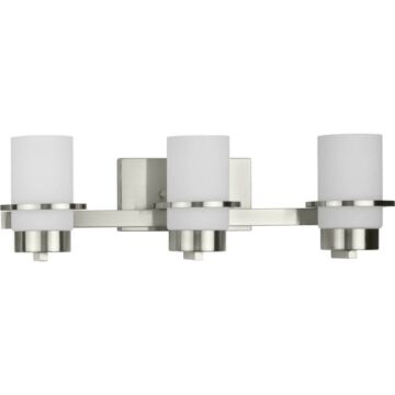 Reiss 3-Light Vanity in Brushed Nickel