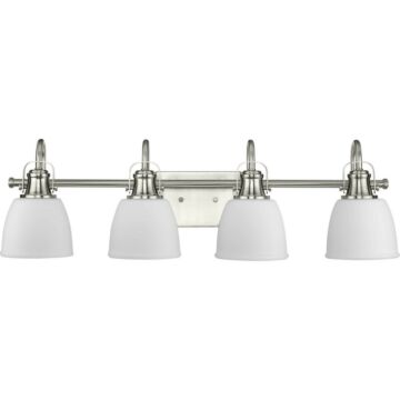 Preston 4-Light Vanity in Brushed Nickel