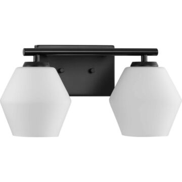 Copeland 2-Light Vanity in Matte Black