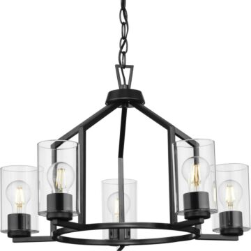 Goodwin 5-Light Chandelier in Matte Black