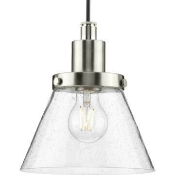 Hinton 1-Light Pendant in Brushed Nickel