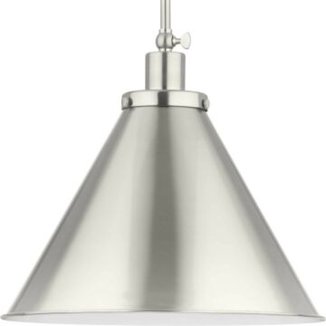 Hinton 1-Light Pendant in Brushed Nickel