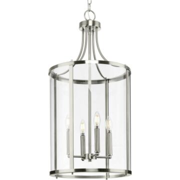 Gilliam 4-Light Hall & Foyer Light in Brushed Nickel