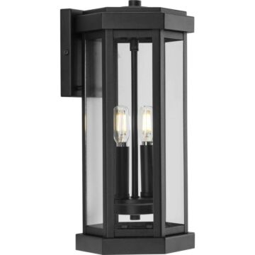 Ramsey 2-Light Wall Lantern in Black